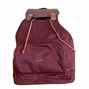 Moschino Cheap and Chic Burgundy Backpack